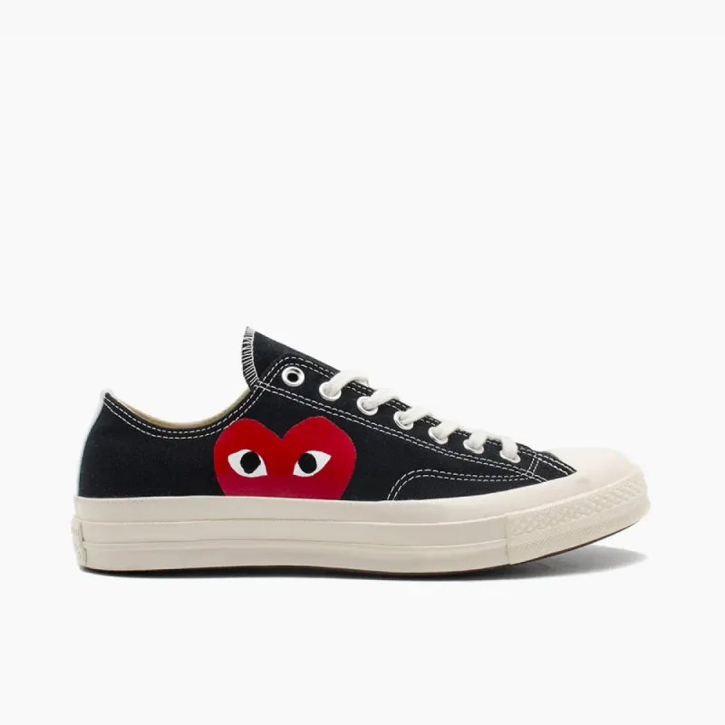 Converse x COMME des GARÇONS PLAY Chuck Taylor Ox / Black sold by Livestock