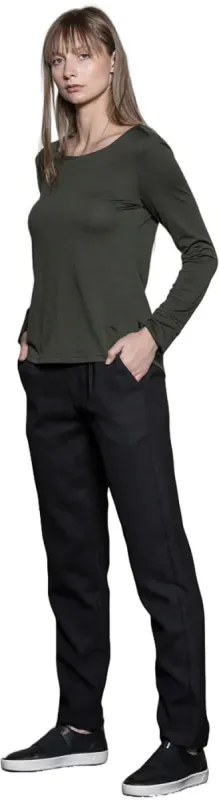 Wool Blend Straight Leg Trouser - Women's|-|Pantalon à jambe droite en laine mélangée - Femme sold by Altitude Sports