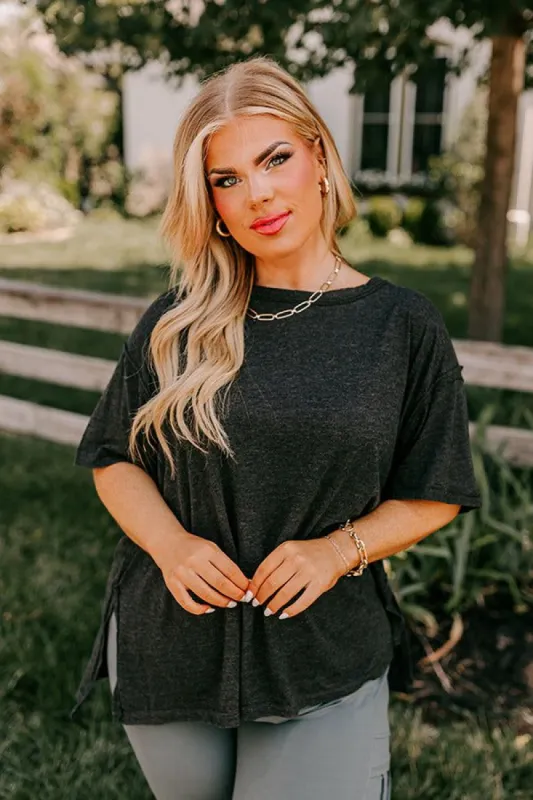 Sonoma Breeze Shift Tee In Black Curves sold by Impressions