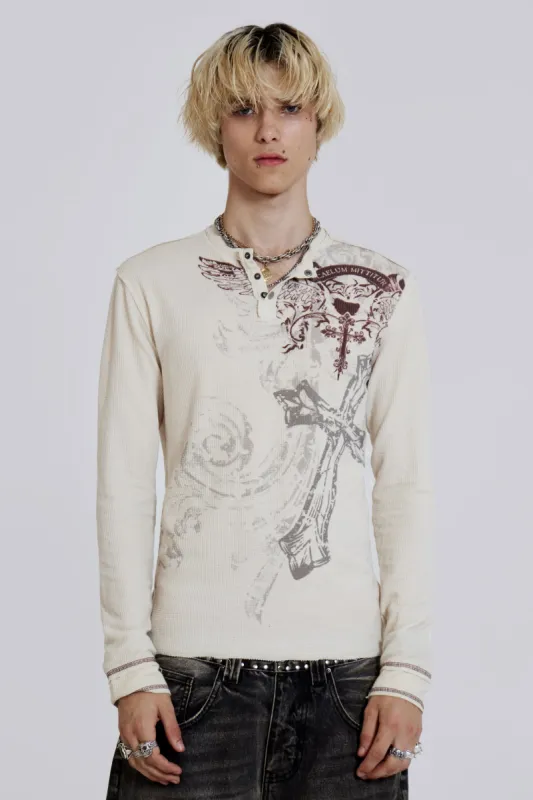 Sanctified Waffle Henley | Parallel