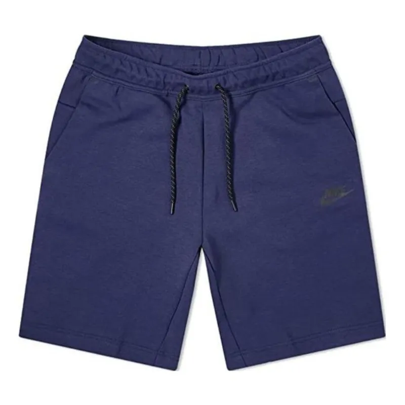 Nike Tech Fleece Shorts 'Midnight Navy' CU4503-410 sold by KicksCrew