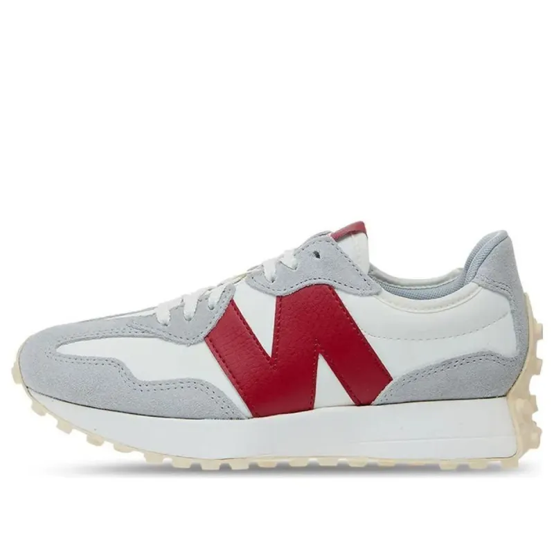 (WMNS) New Balance 327 'Grey Red' WS327FSG sold by KicksCrew