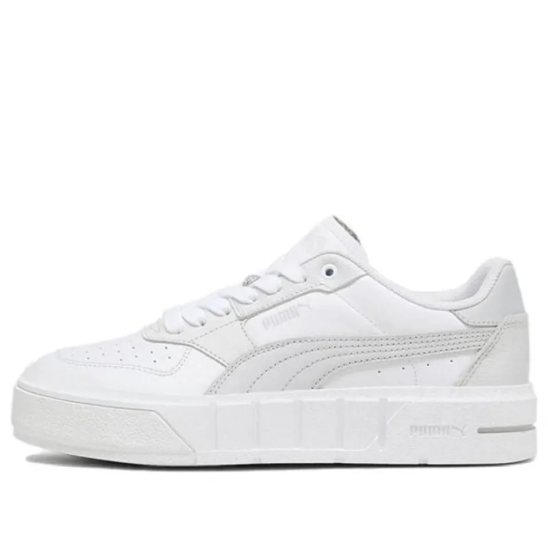 (WMNS) Puma Cali Court Leather 'White Cool Light Grey' 393802-08 sold by KicksCrew