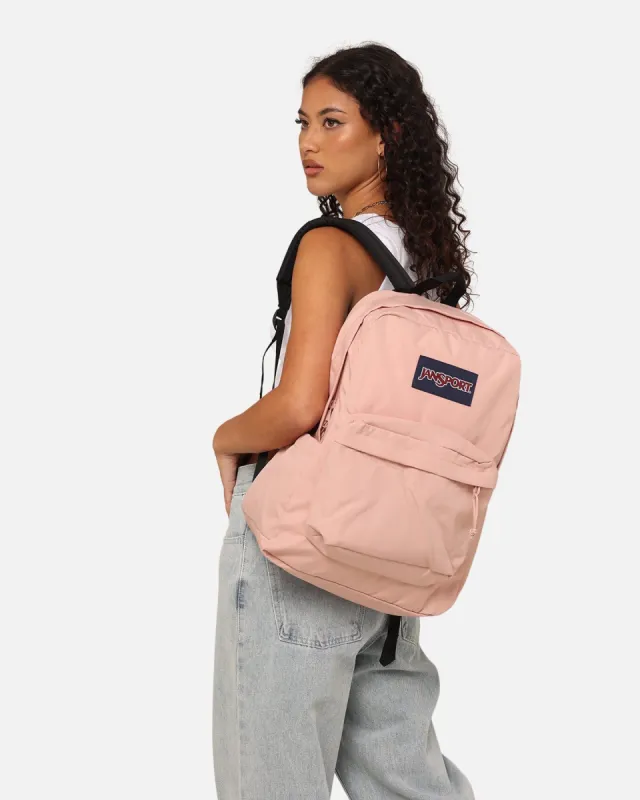JanSport Superbreak Plus Backpack Misty Rose sold by Culture Kings