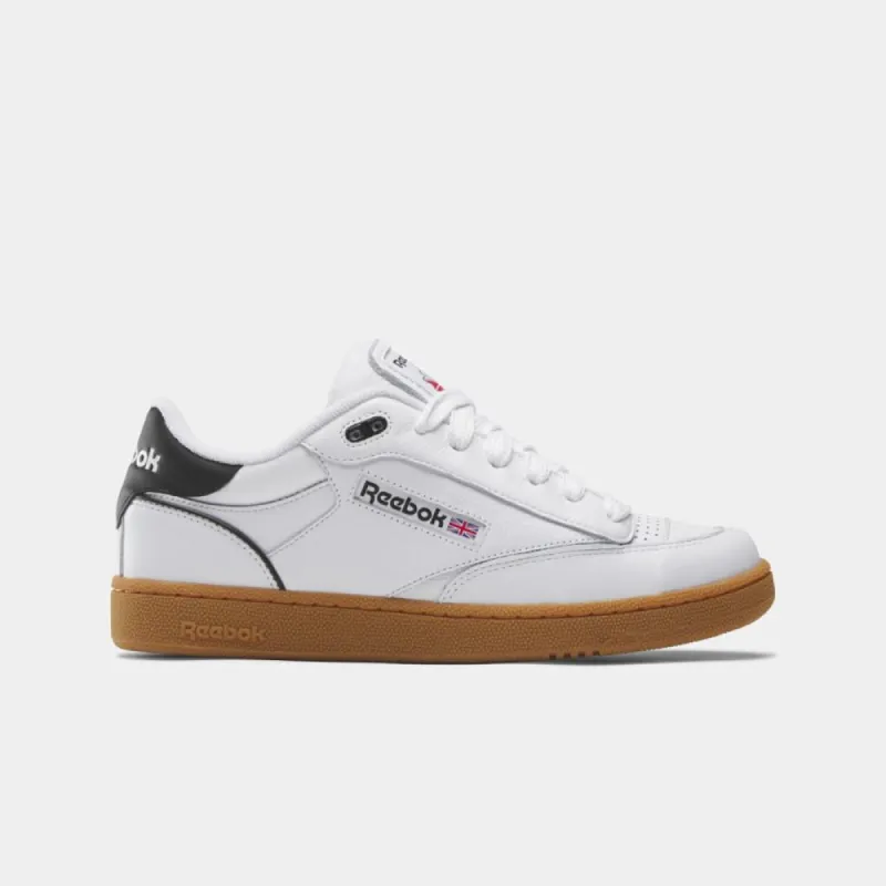 Reebok Footwear Men Club C Bulc Shoes FTWR WHT/BLK/REEBOK RUBBER GUM sold by Reebok