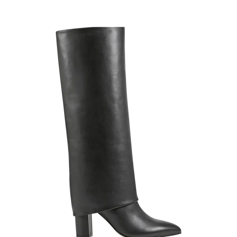 Leina Block Heel Pointy Toe Dress Boot sold by Marc Fisher