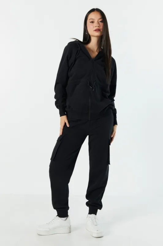 Fleece Cargo Jogger sold by Urban Planet