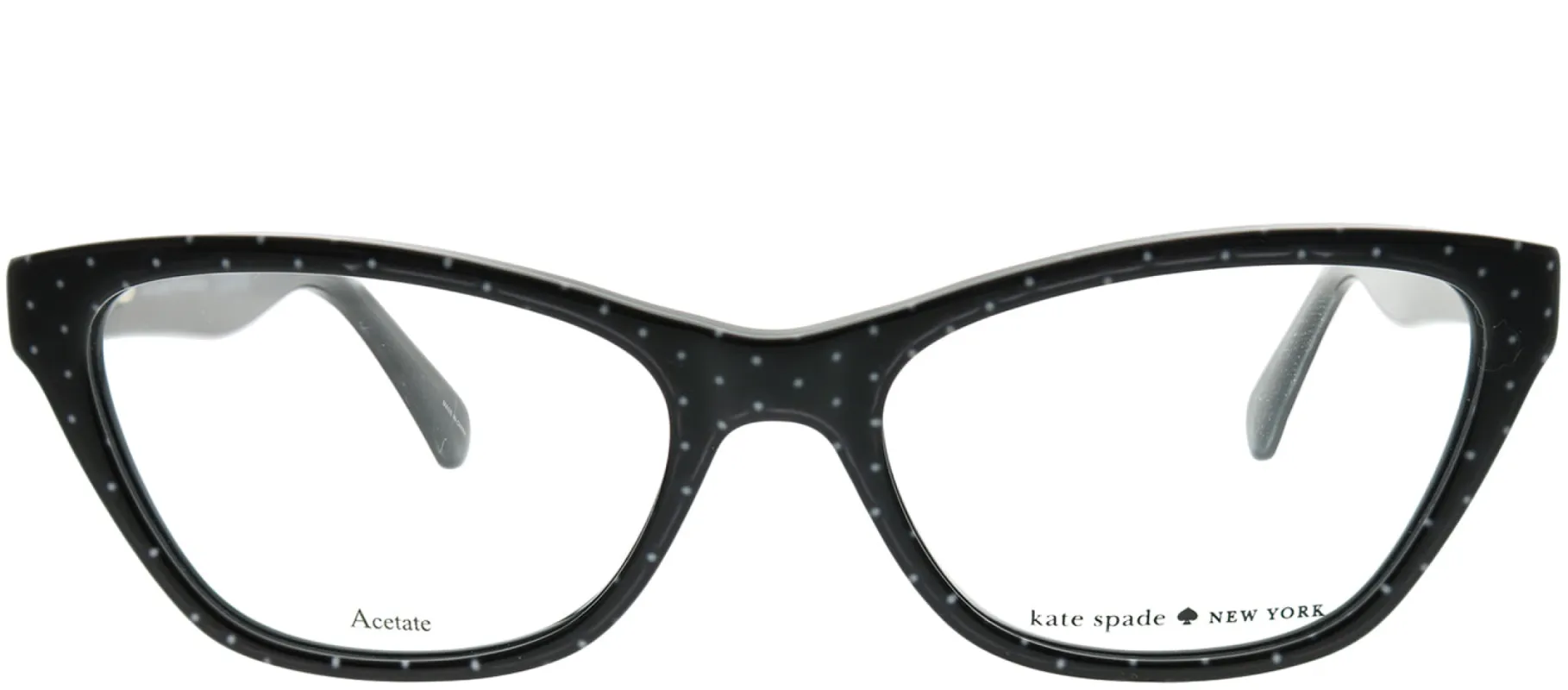 Kate Spade KS Alaysha 7RM Cat-Eye Plastic Black Eyeglasses with Demo Lens sold by Gaffos