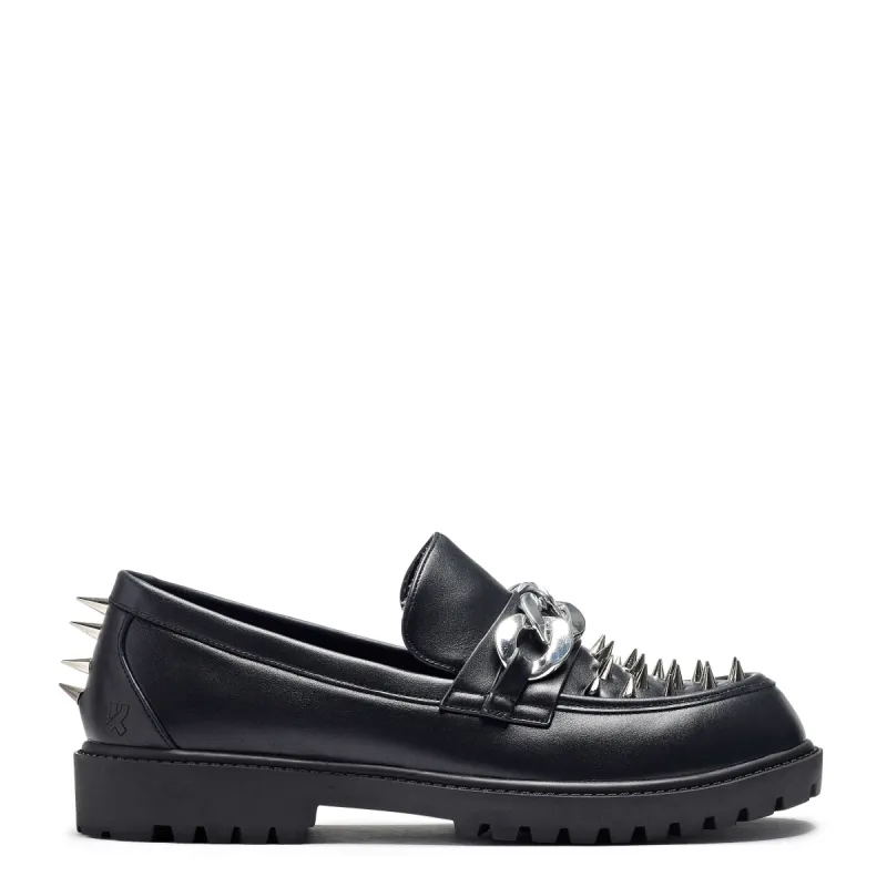 The Grave Warden Men's Spiked Loafers sold by Koi Footwear