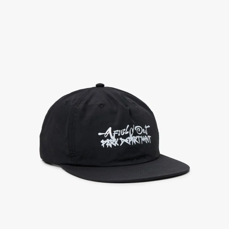 afield out Department Nylon Hat / Black sold by Livestock