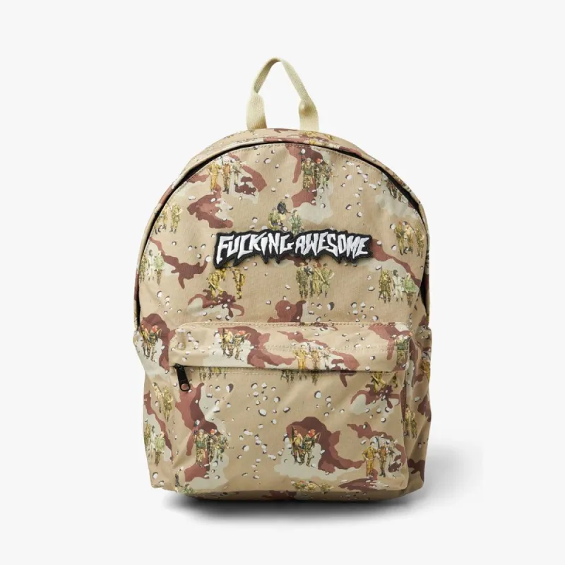fuckthisindustry backpack リュック camo Fucking Awesome Velcro Stamp Backpack / Soldier Camo | Parallel