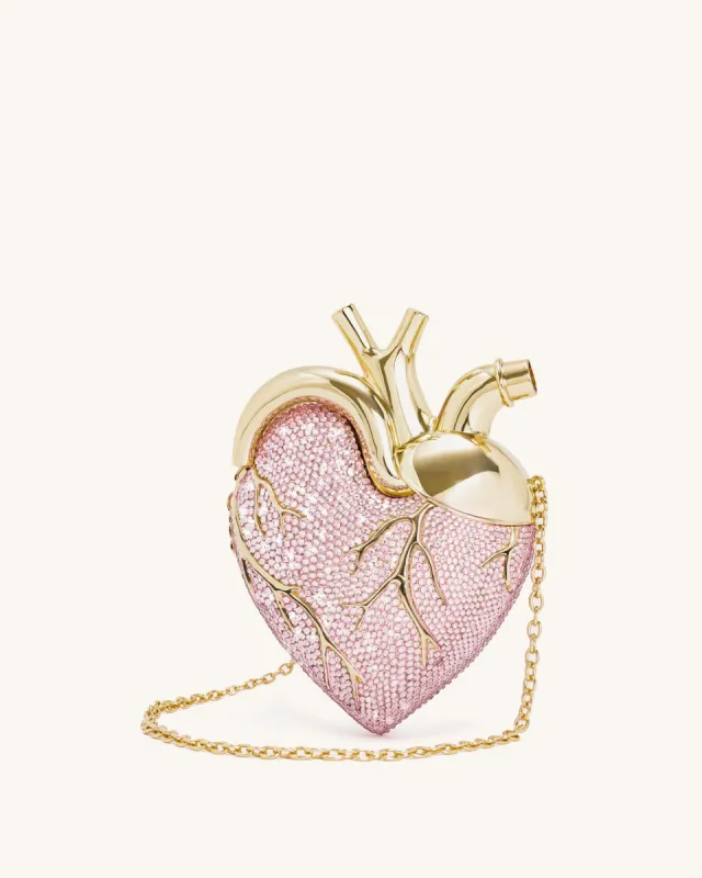 トートバッグ JILLSTUART [Dia Heart] Gold Heart Logo Shoulder Bag 5BNY299 WEB限定カラーあり】ハートパフトート（ショルダーバッグ