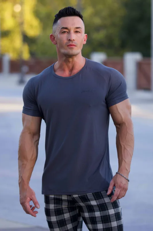 422 Fitted Delt Tee sold by YoungLA