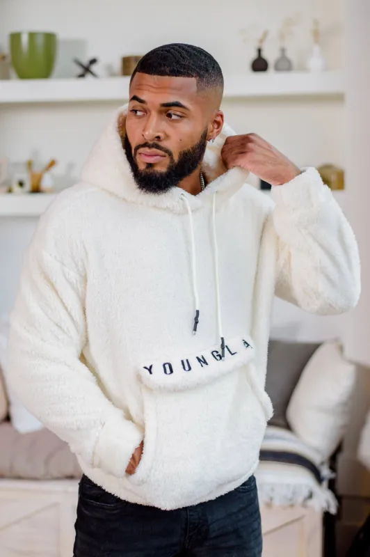 538 Kangaroo Teddy Fleece Hoodies sold by YoungLA