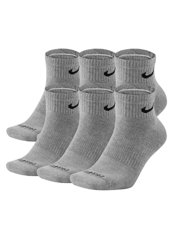 NIKE EVERYDAY PLUS CUSHIONED ANKLE SOCKS 6 PACK sold by Boathouse