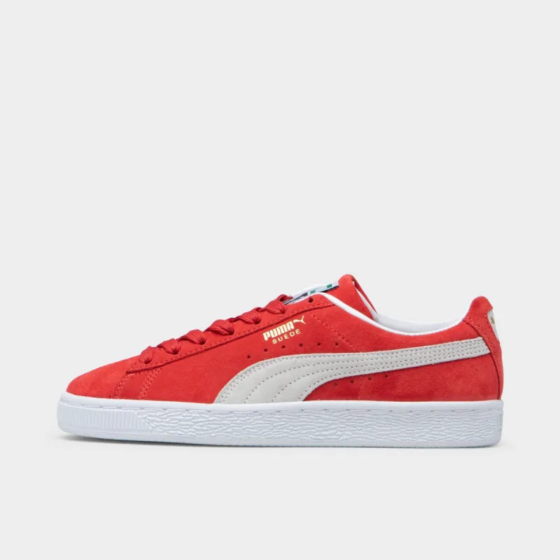 Puma Women's Suede Classic XXI High Risk Red / Puma White sold by JD Sports