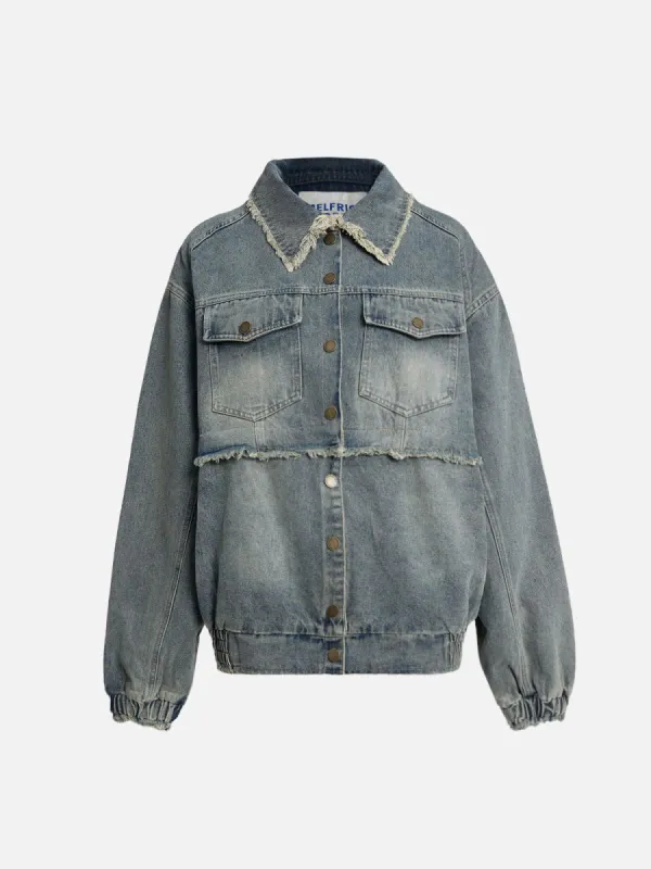 Aelfric Eden Detachable Hem Denim Jacket sold by Aelfric Eden