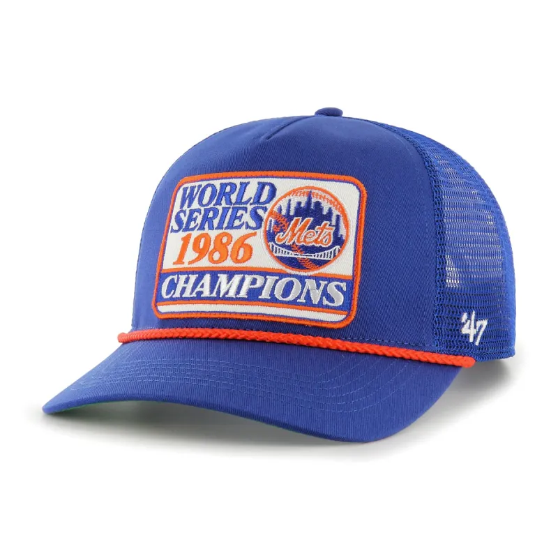 NEW YORK METS COOPERSTOWN WORLD SERIES CHAMP PATCH '47 HITCH