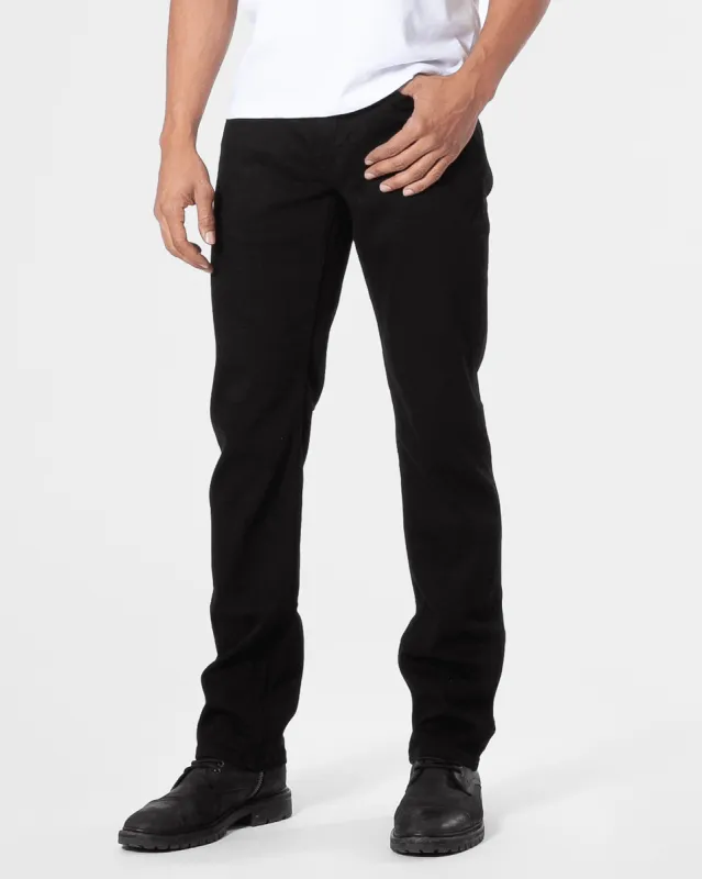 Black Wash Straight Comfort Stretch Jeans sold by True Classic