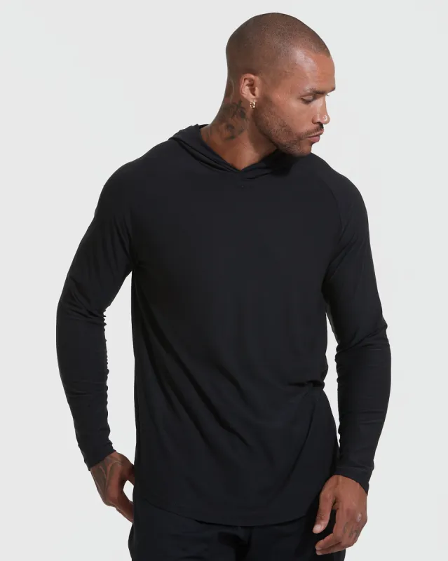 Black Active Hoodie sold by True Classic