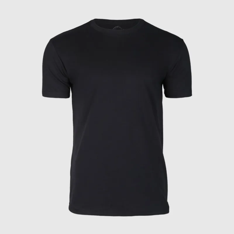 Short Sleeve Crew Neck T-Shirt - Premium comfort fit, Confident Muscle Definition, Ultra-soft material, All day menswear value, Everyday workwear sold by True Classic