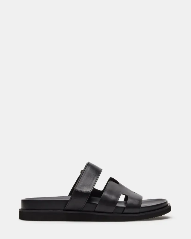 MAIVEN BLACK LEATHER sold by Steve Madden
