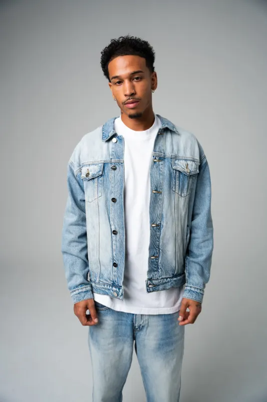 DENIM JEAN JACKET sold by Inaka power