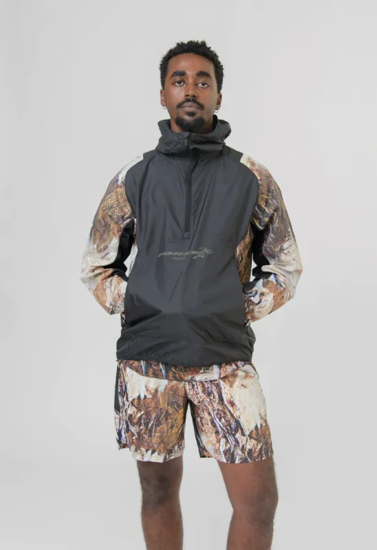 Mountain View Pullover Jacket Black/Baroque Brown FJ3009-010 sold by Nomad