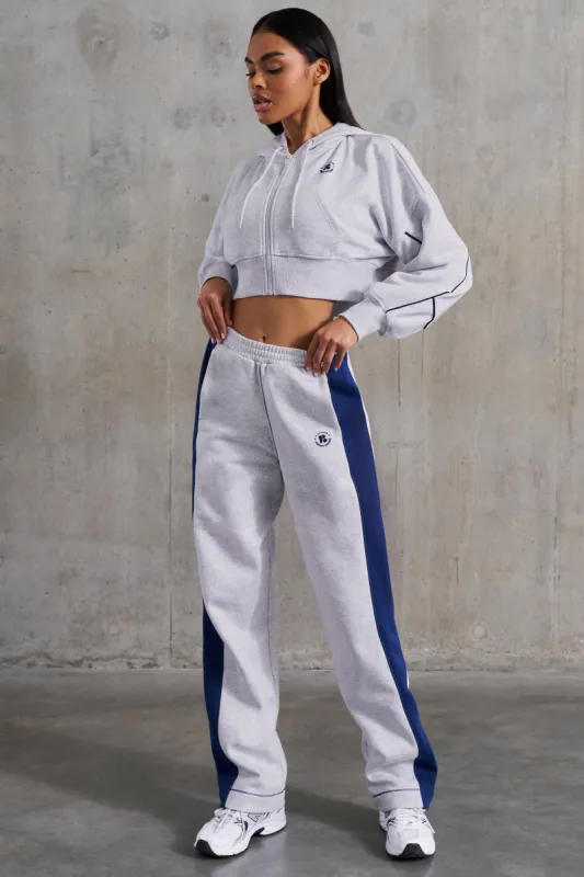 Wide Leg Sweatpants in Heather Grey sold by Oh Polly