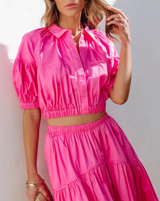 Sunny Meadow Crop Top sold by Vici