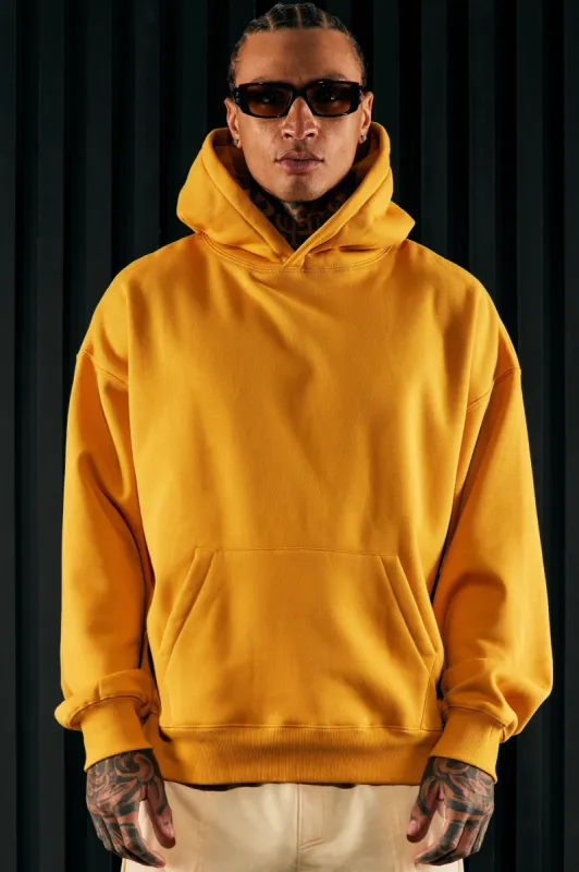 Tyson Oversized Heavyweight Hoodie - Mustard sold by Fashion Nova