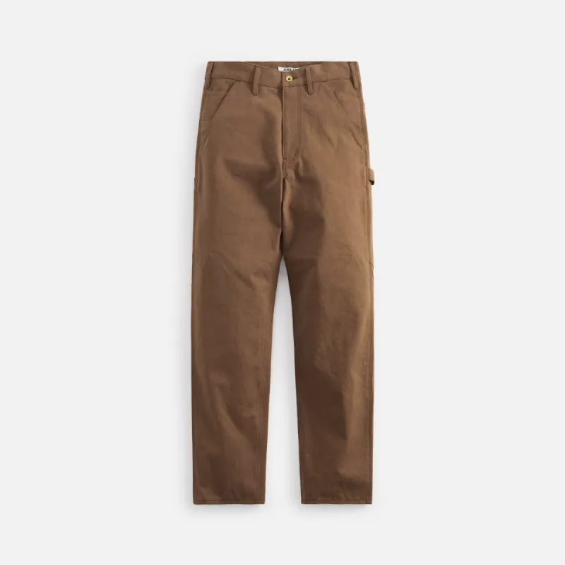 Auralee Washed Heavy Canvas Pant - Brown | Parallel