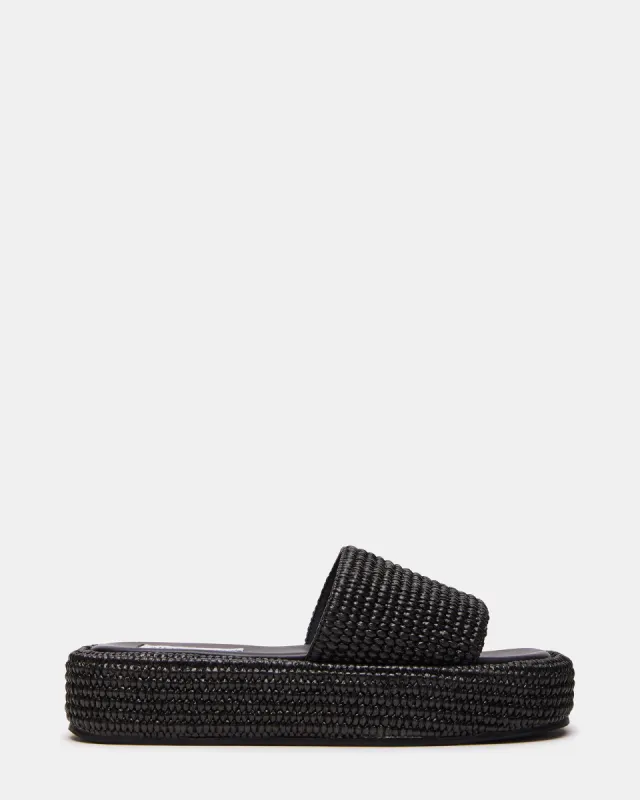 BEACHY BLACK sold by Steve Madden
