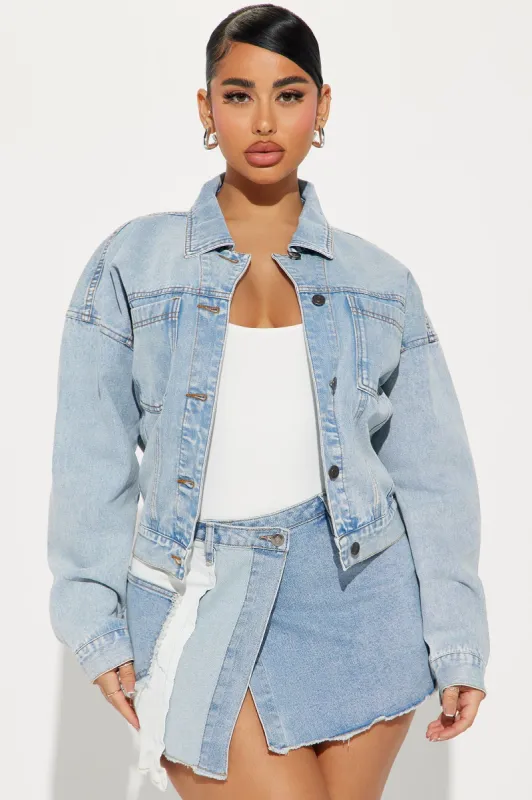 Do It Again Denim Jacket - Vintage Wash sold by Fashion Nova