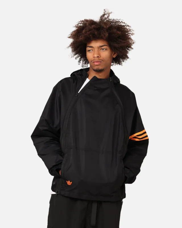 Adidas Neuclassics+ Dual Zip Windbreaker Black/Semi Impact