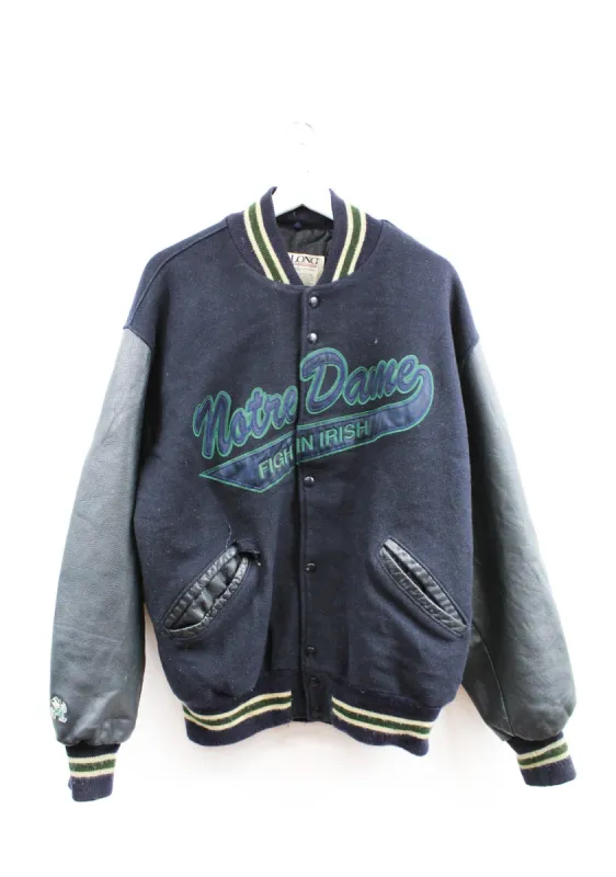 Vintage Notre Dame Fighting Irish Varsity Jacket sold by HG Vintage