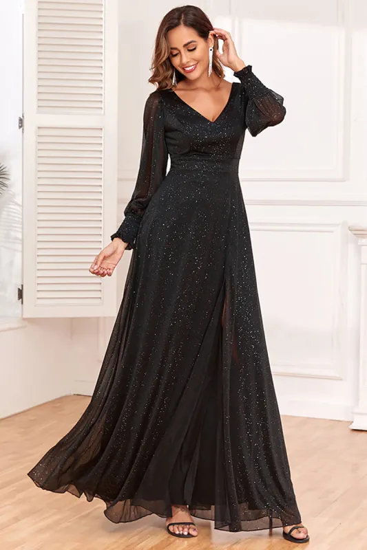 パーティードレス GANISONG Bridal Bolero Slick Line Dress Black c45be9966f0a09683900b8d1e3e92e