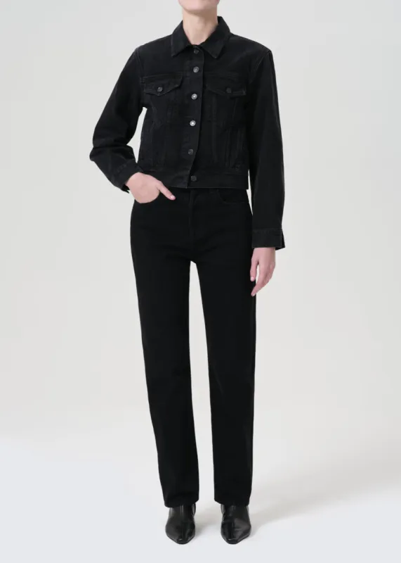 90's Pinch Waist High Rise Straight in Crushed sold by Agolde