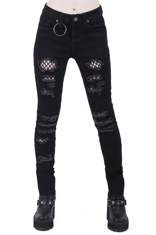 Trash Talk Jeans [B] Resurrect sold by Killstar