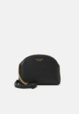 MORGAN DOUBLE ZIP DOME CROSSBODY - Bandolera - black sold by Zalando