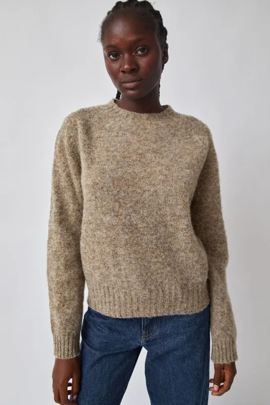 YMC Jets Crew Neck Knit in Natural sold by No. 6