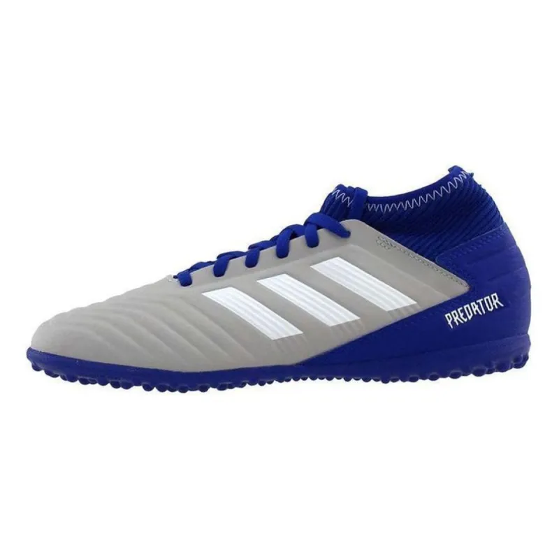 (GS) adidas Predator 19.3 Turf 'Grey Bold Blue' CM8548 sold by KicksCrew