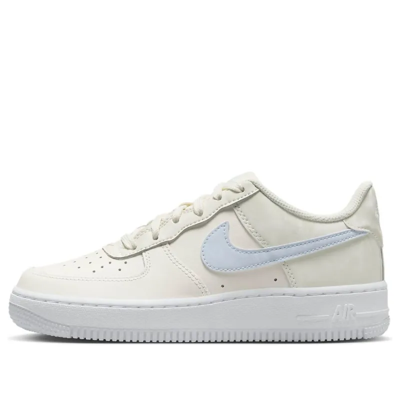 (GS) Nike Air Force 1 Low 'Beige Blue' CT3839-110 sold by KicksCrew