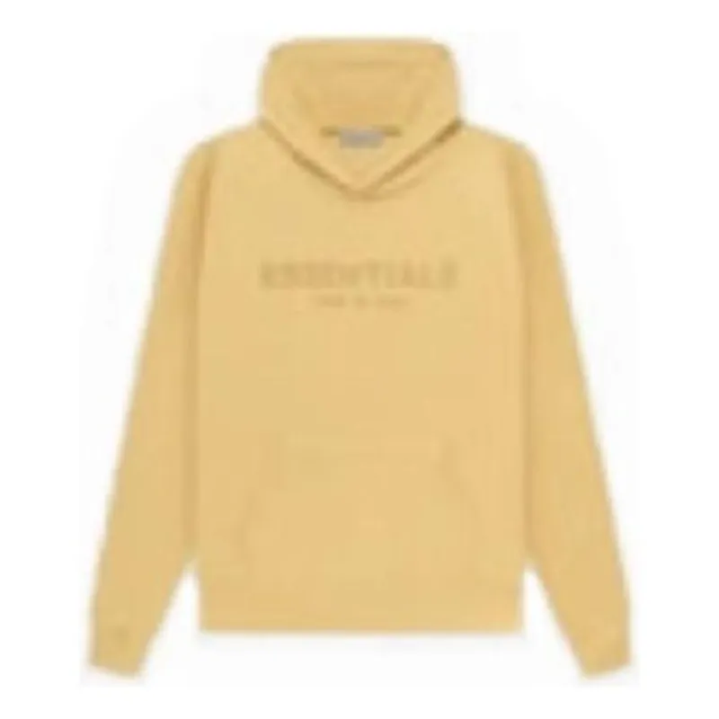 Fear of God Essentials SS23 Waffle Raglan Hoodie 'Light Tuscan' FOG-SS23-033 sold by KicksCrew