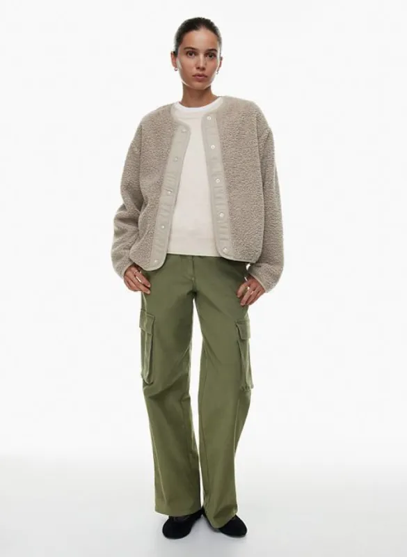 sherpa liner jacket sold by Aritzia