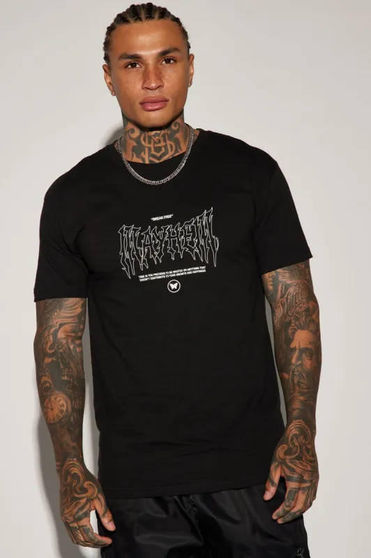 Mayhem Break Free Short Sleeve Tee - Black sold by Fashion Nova