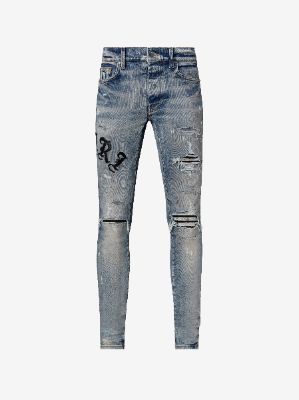OLD ENGLISH AMIRI JEAN - CLAY INDIGO sold by AMIRI