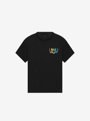 Amiri Beverly Hills Tシャツ ホワイト エレガントなロゴ AMIRI ロゴ Tシャツ | ホワイト | FARFETCH JP