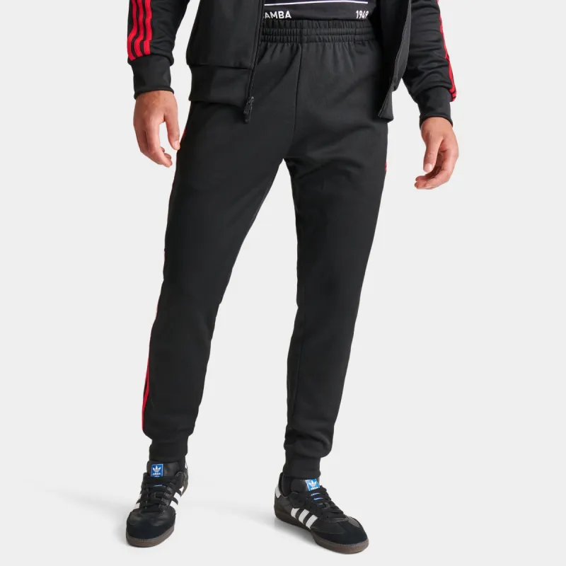 adidas Originals SST Track Pants Black / Better Scarlet