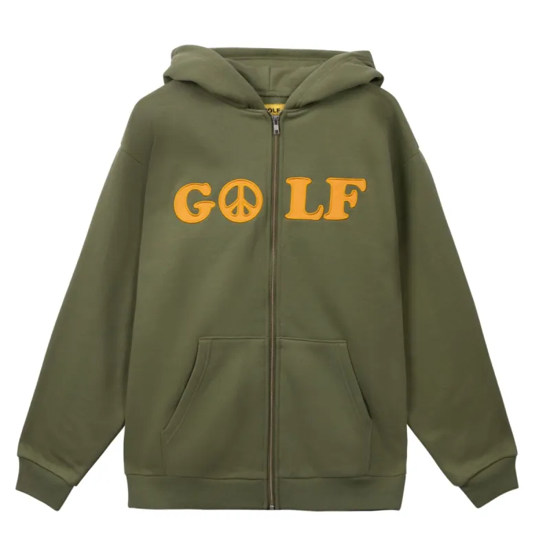PEACE ZIP HOODIE by GOLF WANG | Parallel